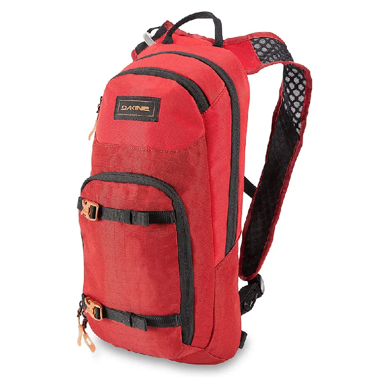 Camping hiking trail huge-Dakine Unisex Session 8 Liter Hydration Deep Red Backpack - 10003426-DEEPRED