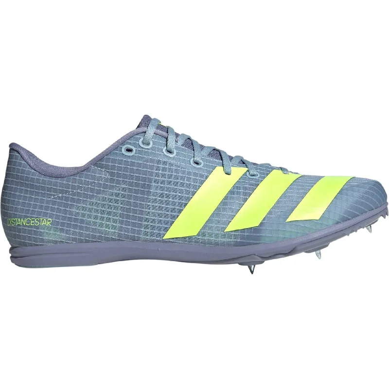 Camping hiking outdoor lift-adidas Distancestar Running Spikes - Blue