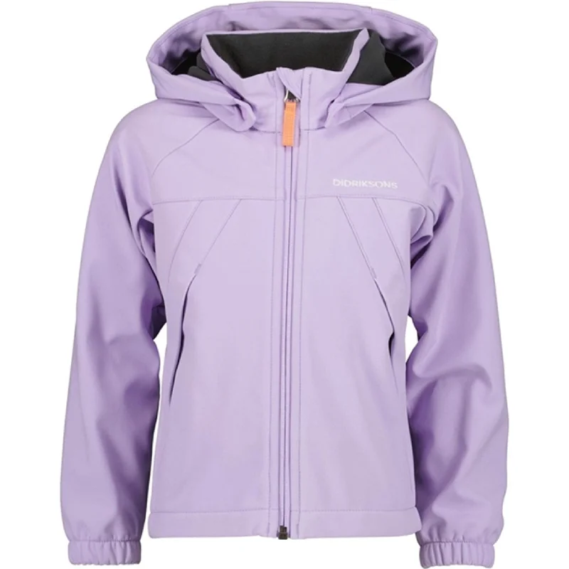 Camping hiking gear shifts-Didriksons Troel Digital Purple Jacket