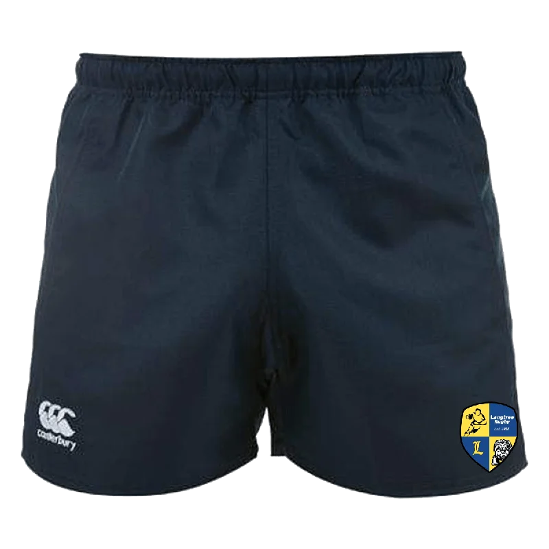 Camping hiking trail firm-Langtree Rugby Club Canterbury Women's Navy Advantage Rugby Shorts