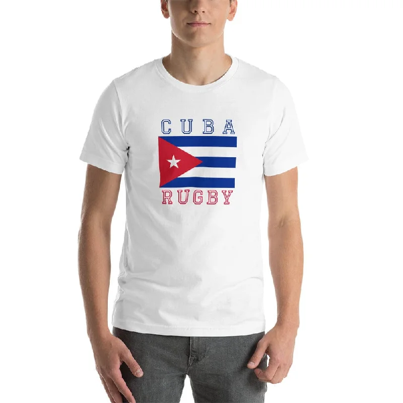 Camping hiking gear flow-Cuba Rugby Cotton T-Shirt