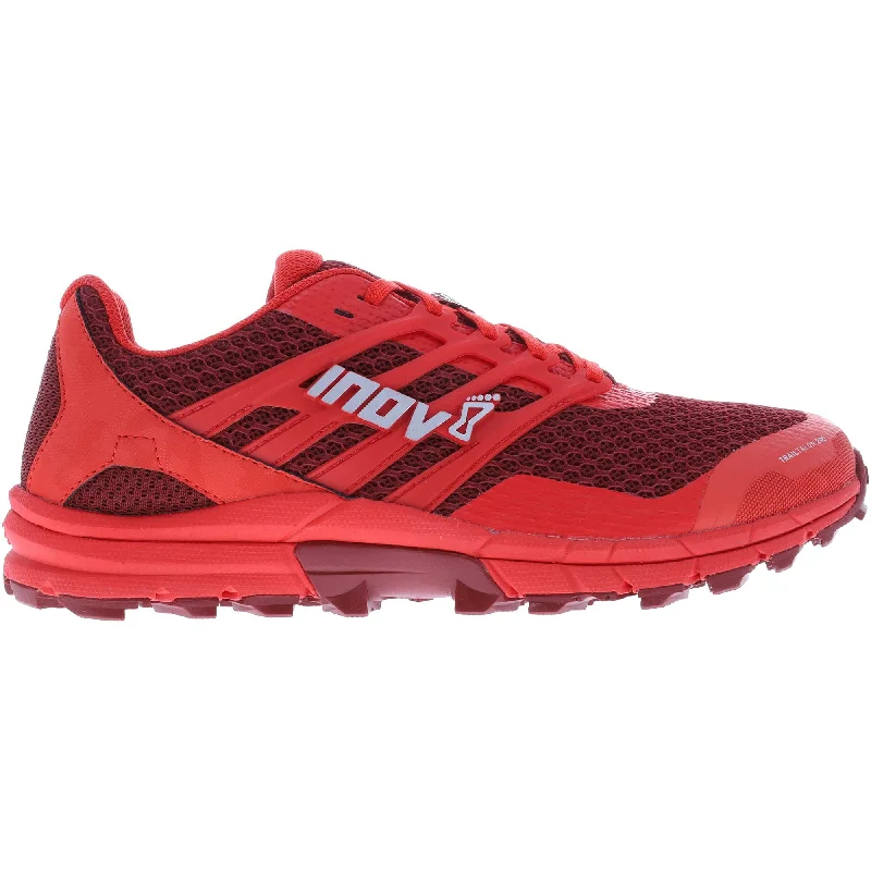 Camping hiking trail puff-Inov8 TrailTalon 290 Mens Trail Running Shoes - Red