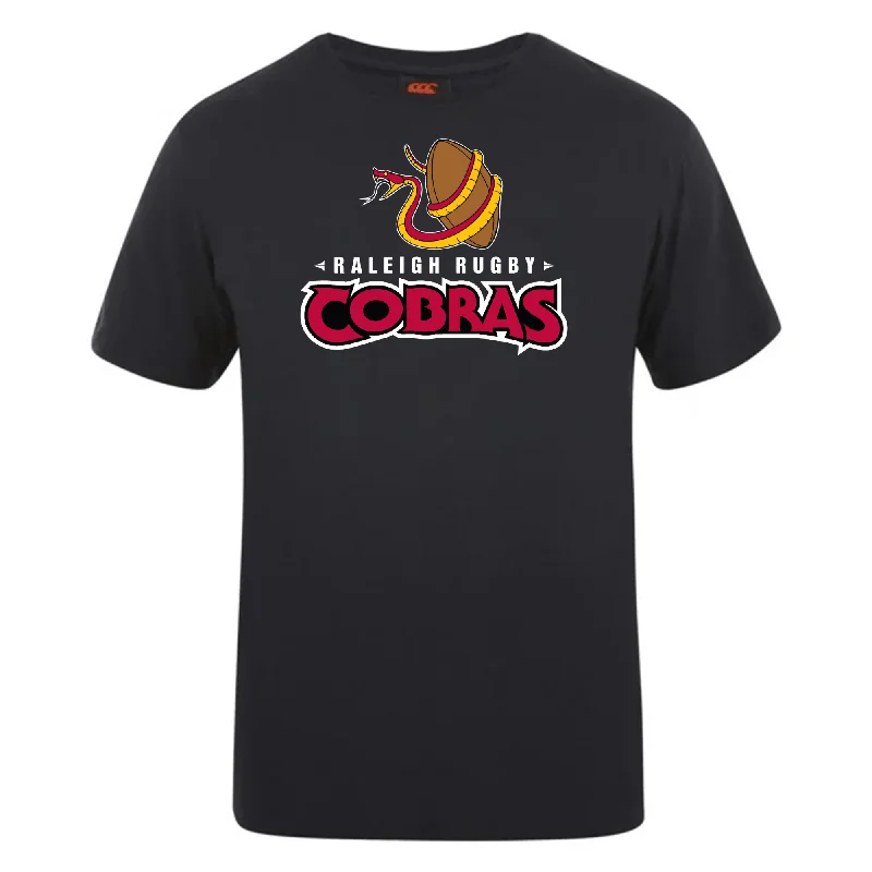 Camping hiking trail cool-Raleigh Cobras Rugby Club Plain Tee by Canterbury