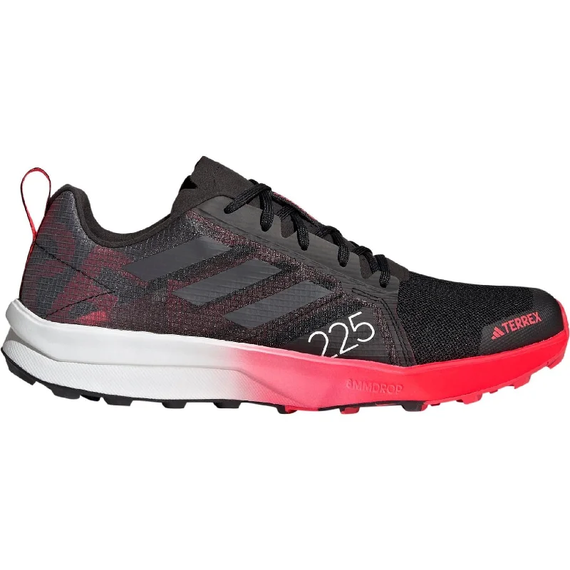 Camping hiking trail range-adidas Terrex Speed Flow Mens Trail Running Shoes - Black