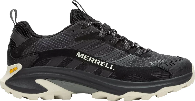 Camping hiking gear thrill-Merrell Moab Speed 2 GORE-TEX Mens Walking Shoes - Black