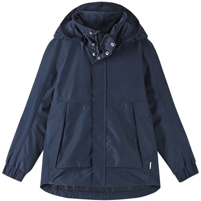 Camping hiking outdoor shine-Reima Reimatec Jacket Kannus Navy