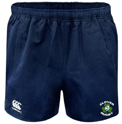 Camping hiking trail seam-Clover Blue Eagles Advantage Rugby Shorts by Canterbury