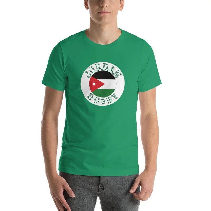 Camping hiking trail gust-Jordan Rugby Cotton T-Shirt