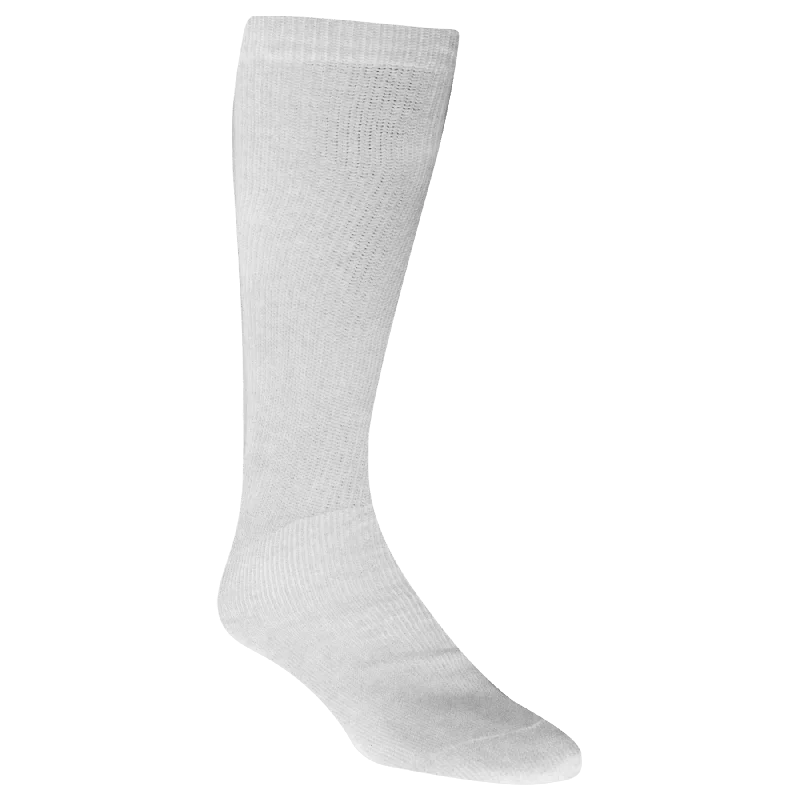 Camping hiking trail tall-Raleigh Redhawks Rugby All Sport Team Socks - White