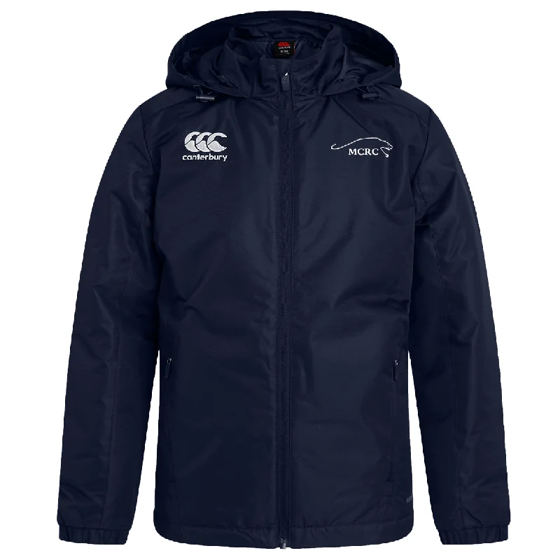 Camping hiking nature surge-Middlebury College Rugby Club Vaposhield Stadium Jacket by Canterbury