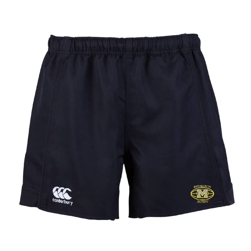 Camping hiking nature surge-Monarch Rugby Canterbury Women's  Black Advantage Rugby Shorts