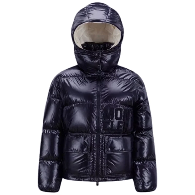 Camping hiking gear vibe-Moncler Abbaye Jacket Navy