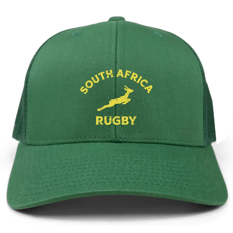 Camping hiking outdoor shine-Nations of Rugby South Africa Retro Trucker Cap 24