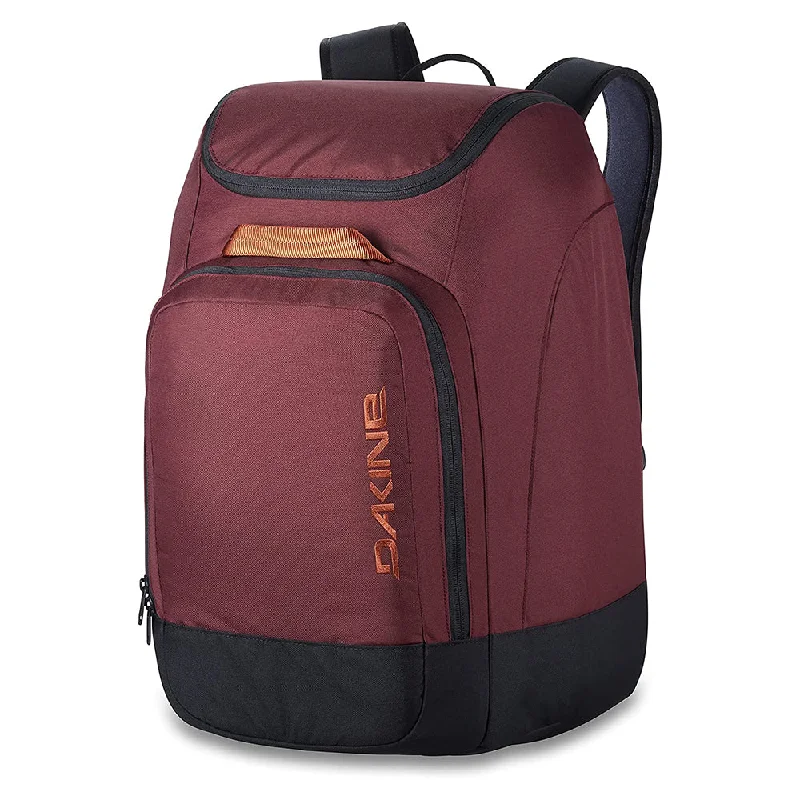 Camping hiking trail hill-Dakine Mens Boot Locker DLX 70L Port Red Backpack Bags - 10001455-PORTRED