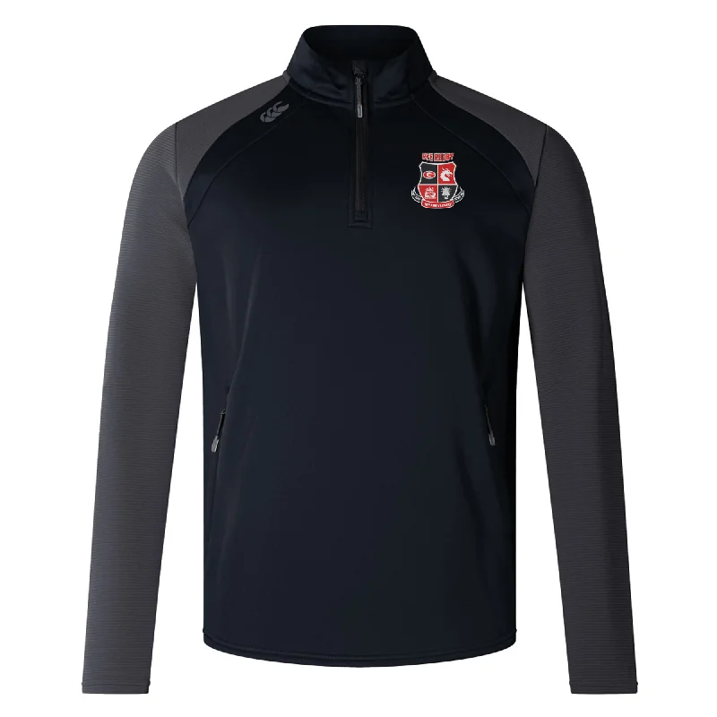 Camping hiking outdoor rush-Rye High School 10 Year Elite 1/4 Zip Top by Canterbury