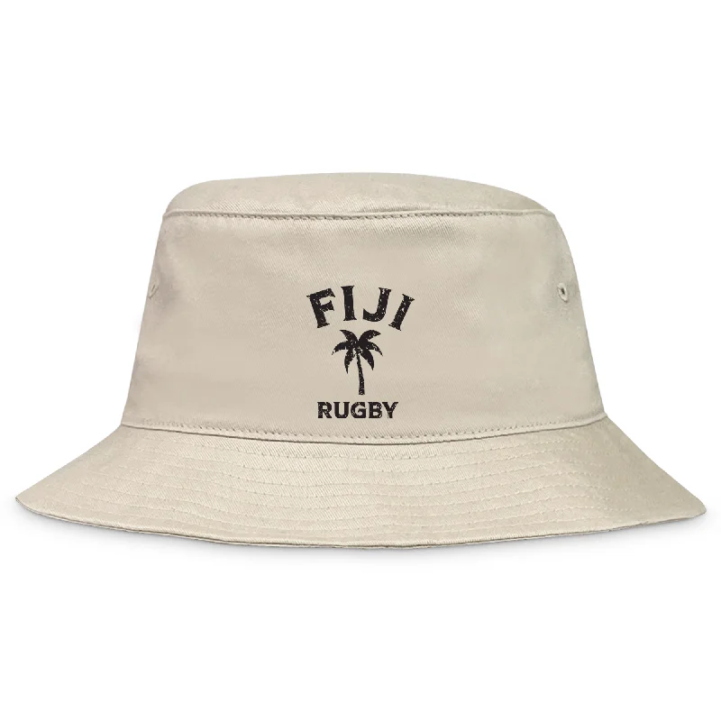 Camping hiking trail expeditions-Nations of Rugby Fiji Rugby Crusher Bucket Hat