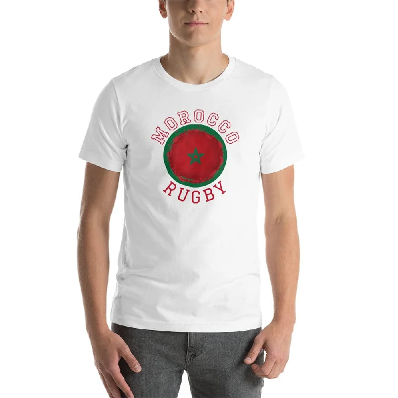 Camping hiking nature surge-Morocco Rugby Cotton T-shirt