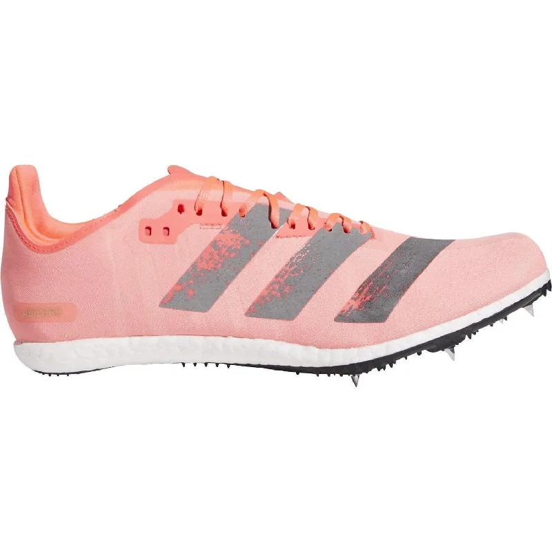 Camping hiking gear vibe-adidas Adizero Avanti Boost Running Spikes - Pink