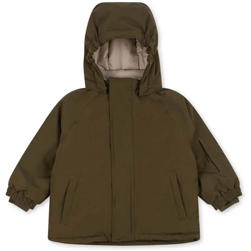 Camping hiking nature rush-Konges Sløjd Dark Olive Mismou Jacket