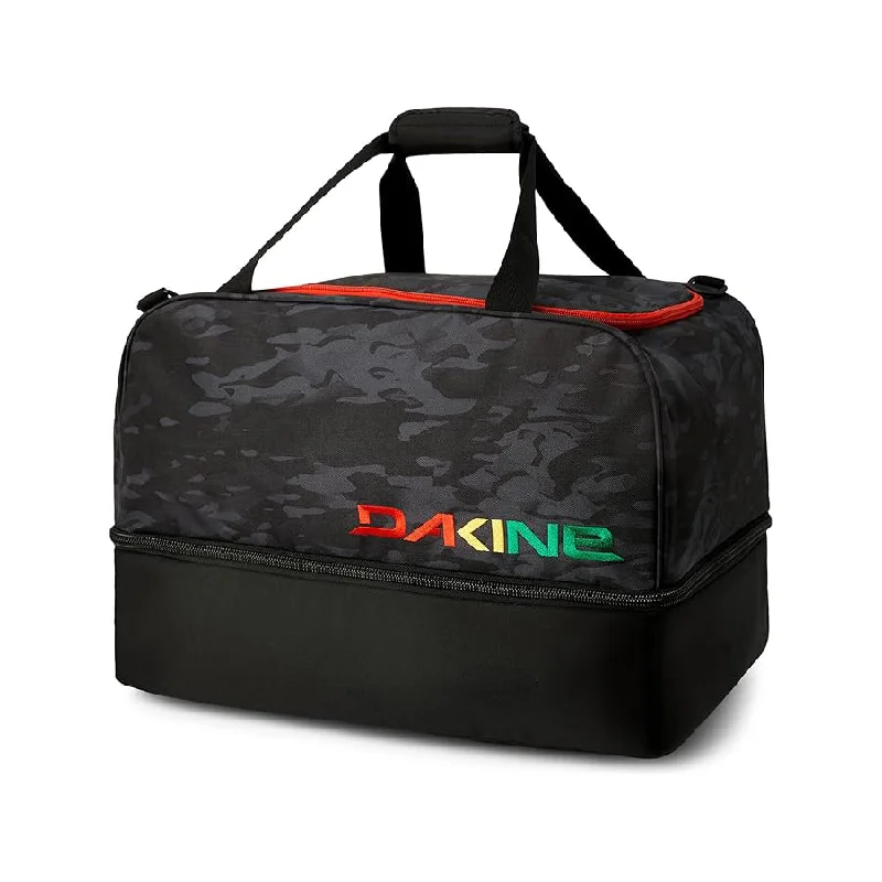 Camping hiking trail field-Dakine Unisex Black Vintage Camo 69L Boot Locker One Size Boot Bag - 10004384-BLACKVINTAGECAMO