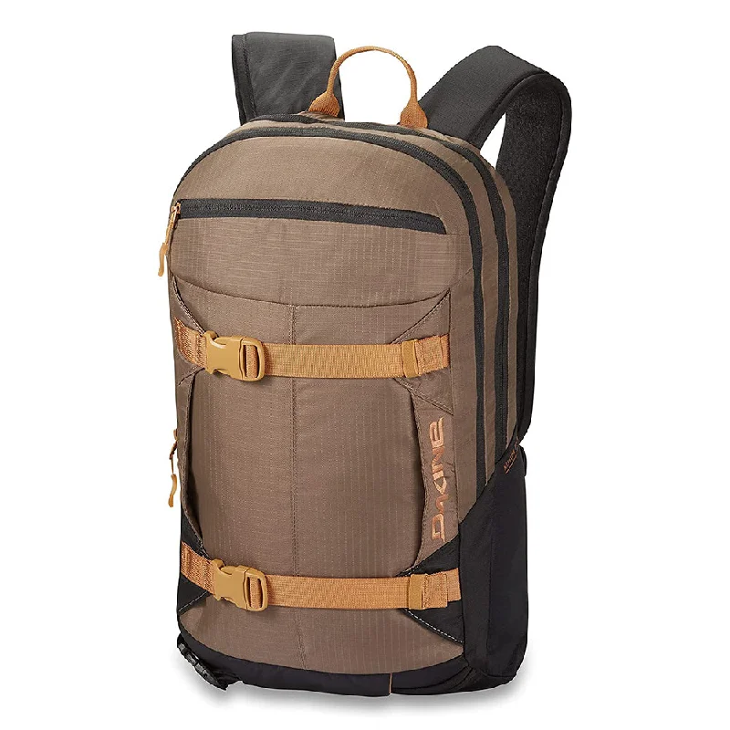 Camping hiking trail rise-Dakine Mens Chocolate Chip One Size Mission Pro 18L Backpack - 10002063-CHOCOLCHIP