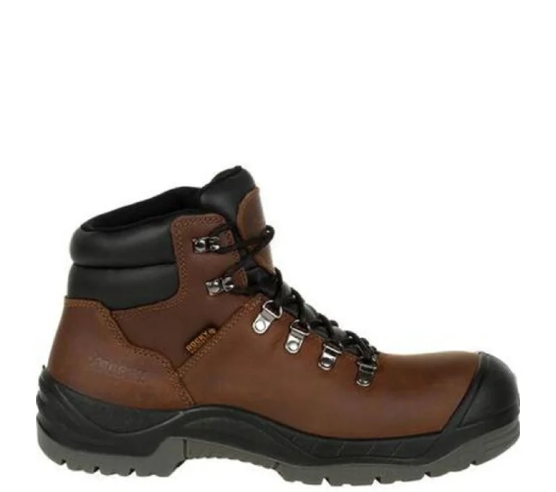 Camping hiking trail area-Rocky® Women's Worksmart Waterproof EH Comp Toe Work Boot