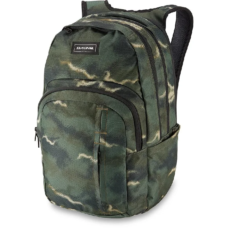 Camping hiking trail rise-Dakine Unisex Olive Ashcroft Camo Campus Premium 28L Laptop Backpack - 10002632-OLIVEASHCROFTCAMO