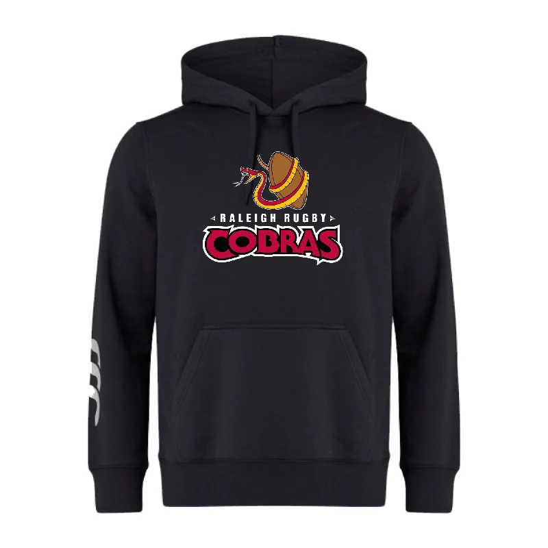 Camping hiking trail snow-Raleigh Cobras Rugby Club Hoodie by Canterbury