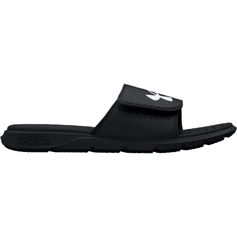 Camping hiking outdoor bloom-Under Armour Ignite Pro Sliders - Black