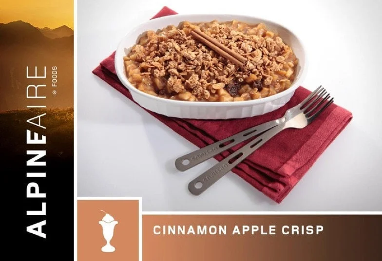 Camping hiking outdoor spark-Cinnamon Apple Crisp