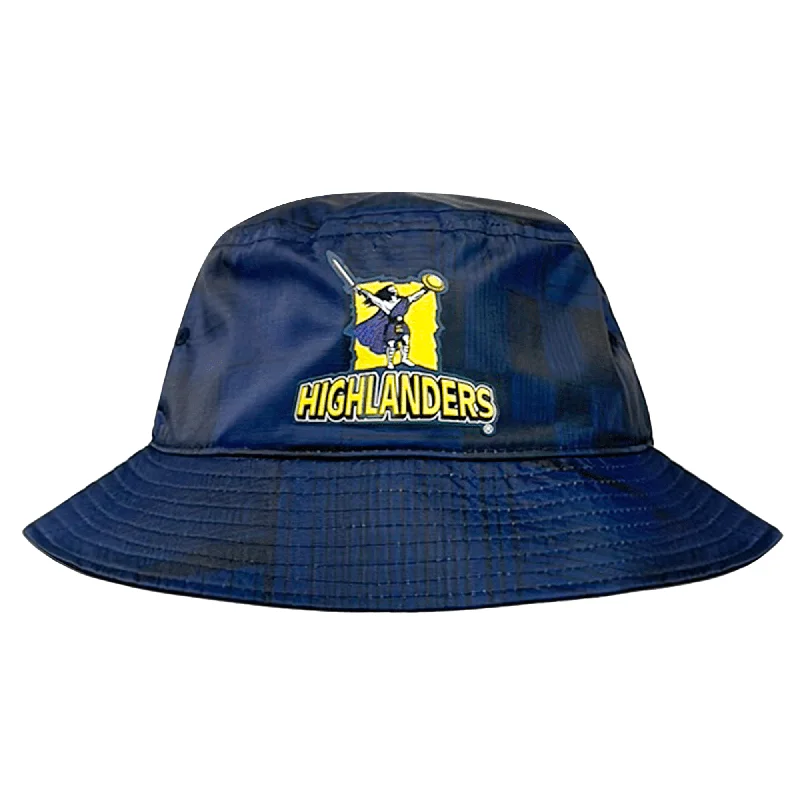 Camping hiking nature thrill-Highlanders Super Rugby Bucket Hat by adidas