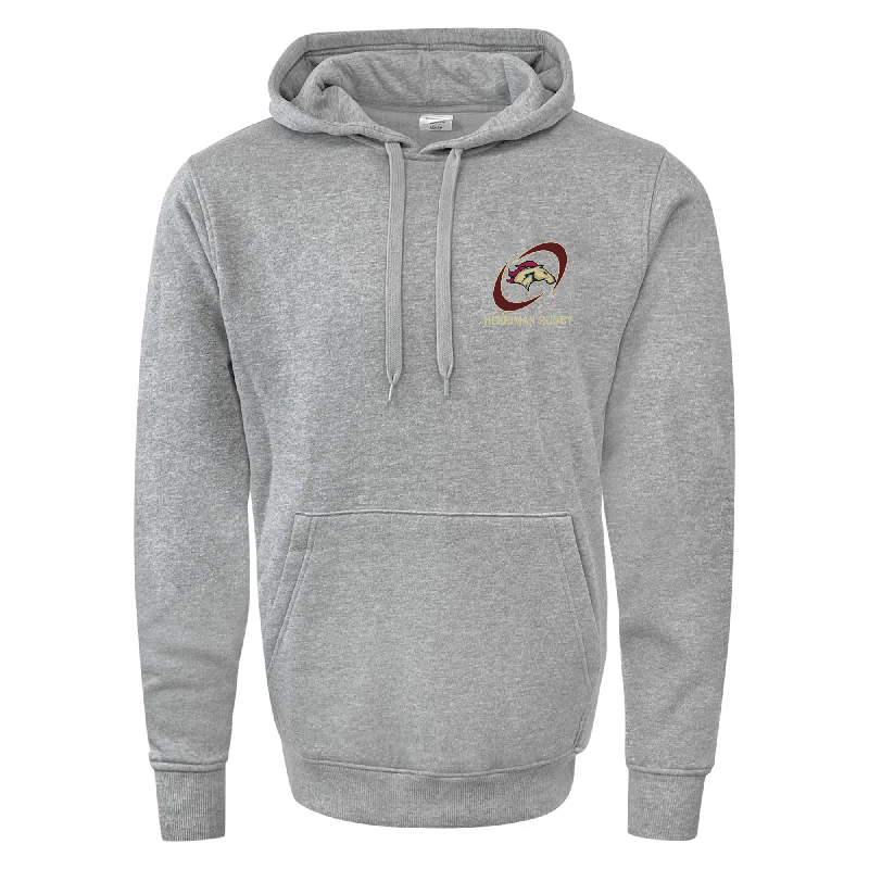 Camping hiking trail swell-Herriman High School 60/40 Fleece Pullover Hoodie