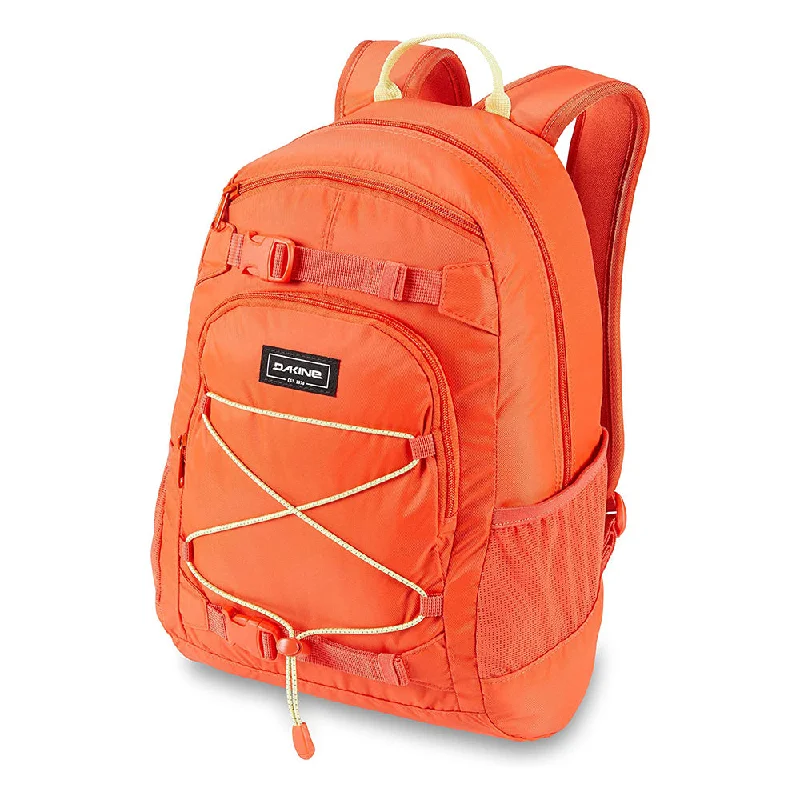 Camping hiking trail stashes-Dakine Kids Grom 13L Sun Flare Backpack  Sun Flare - 10001452-SUNFLARE