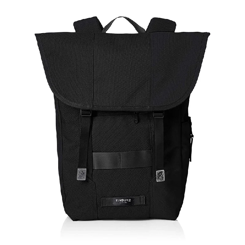 Camping hiking gear kick-Timbuk2 Swig Jet Black Ballistic Nylon One Size Backpack - 1620-3-6114