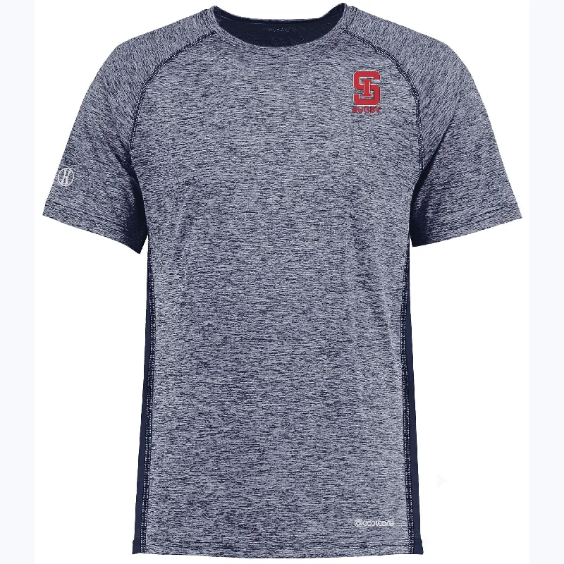 Camping hiking trail brook-St. Ignatius Rugby Electrify Coolcore Training Tee