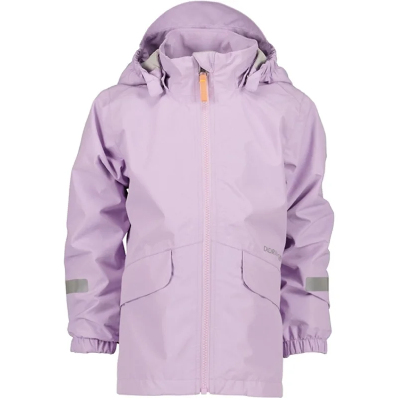 Camping hiking gear prowess-Didriksons Norma Digital Purple Jacket