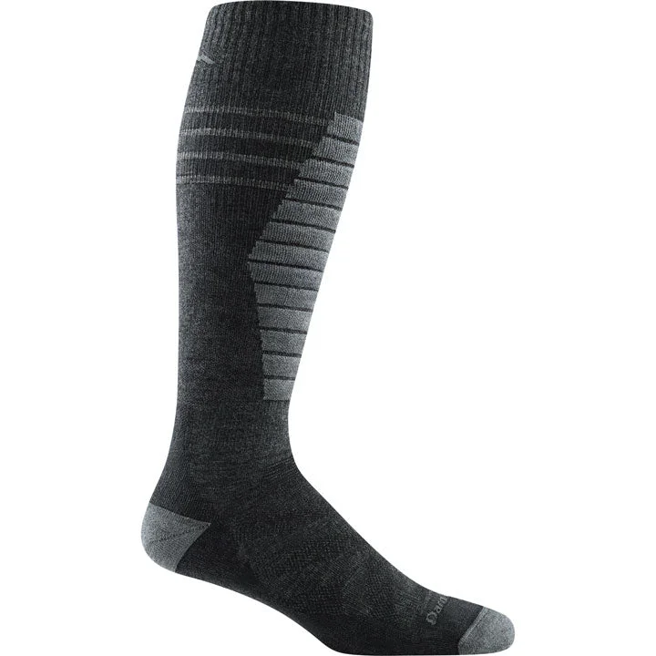 Camping hiking gear shine-Darn Tough Edge Over-the-Calt Midweight Ski & Snowboard Sock Mens