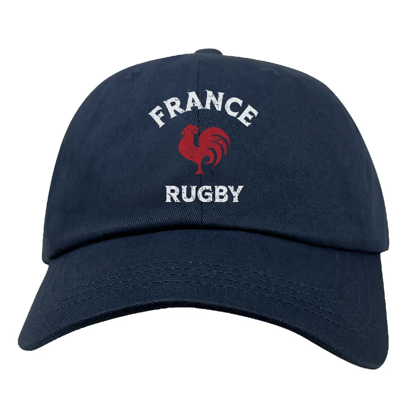 Camping hiking nature surge-Nations of Rugby France Dad Cap