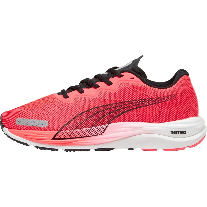 Camping hiking trail pulse-Puma Velocity Nitro 2 Mens Running Shoes - Red