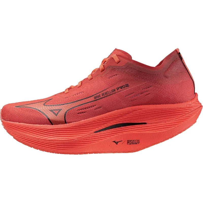 Camping hiking nature surge-Mizuno Wave Rebellion Pro 2 Running Shoes - Red