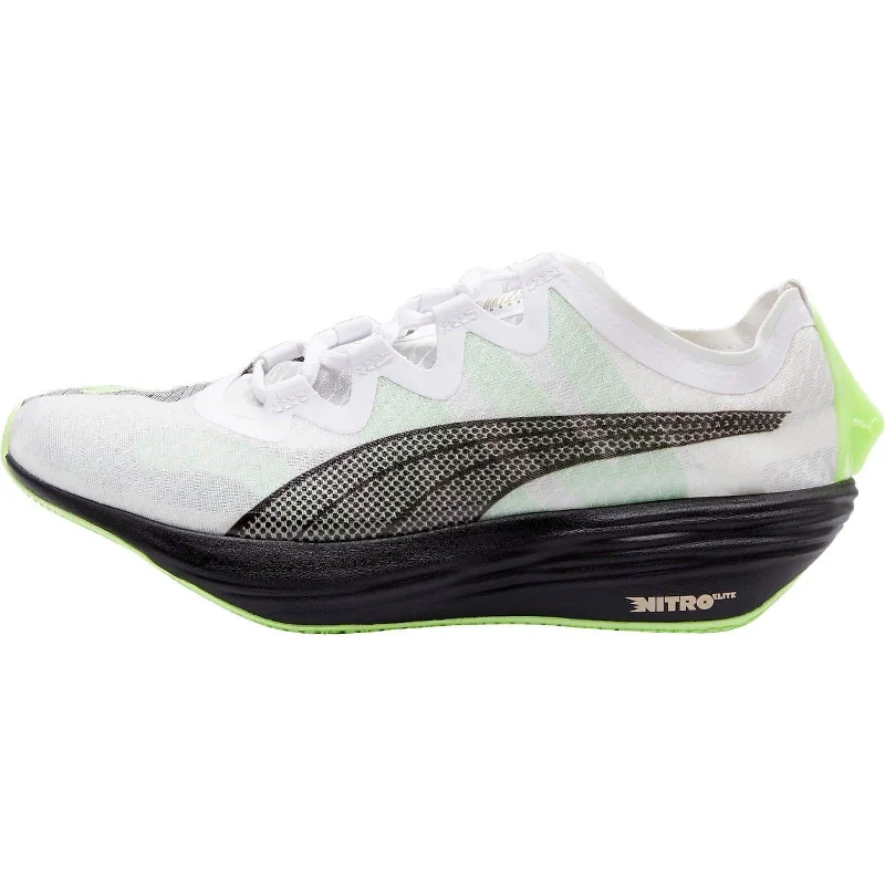 Camping hiking trail push-Puma Fast-FWD Nitro Elite Mens Running Shoes - White