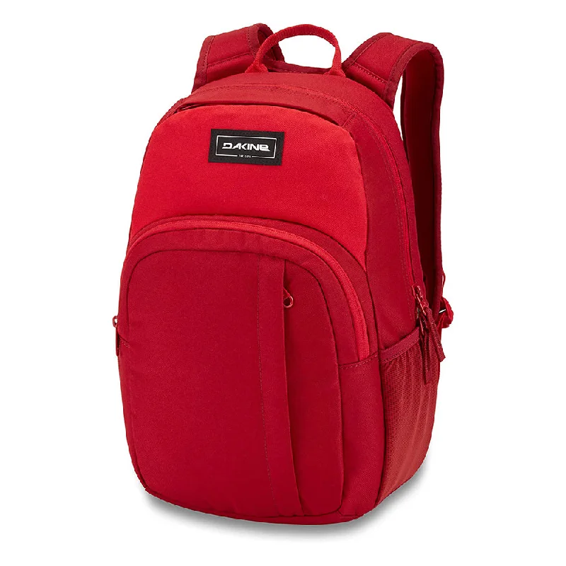 Camping hiking trail hail-Dakine Unisex Campus S Deep Crimson 18L Casual Backpack - 10002635-DEEPCRIMSON