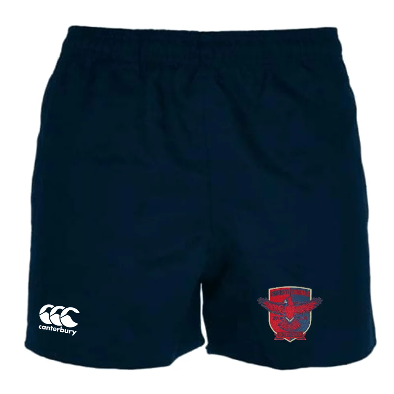 Camping hiking trail range-Charlotte Cardinals Rugby Club Professional Polyester Rugby Short by Canterbury