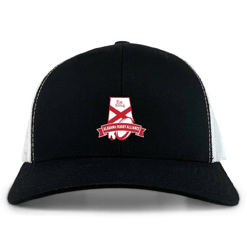 Camping hiking trail stream-Alabama Rugby Alliance Retro Trucker Cap