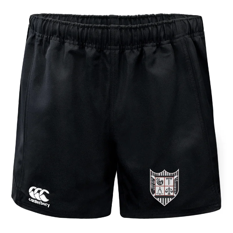 Camping hiking trail cloud-Troy University Rugby Advantage Rugby Shorts by Canterbury