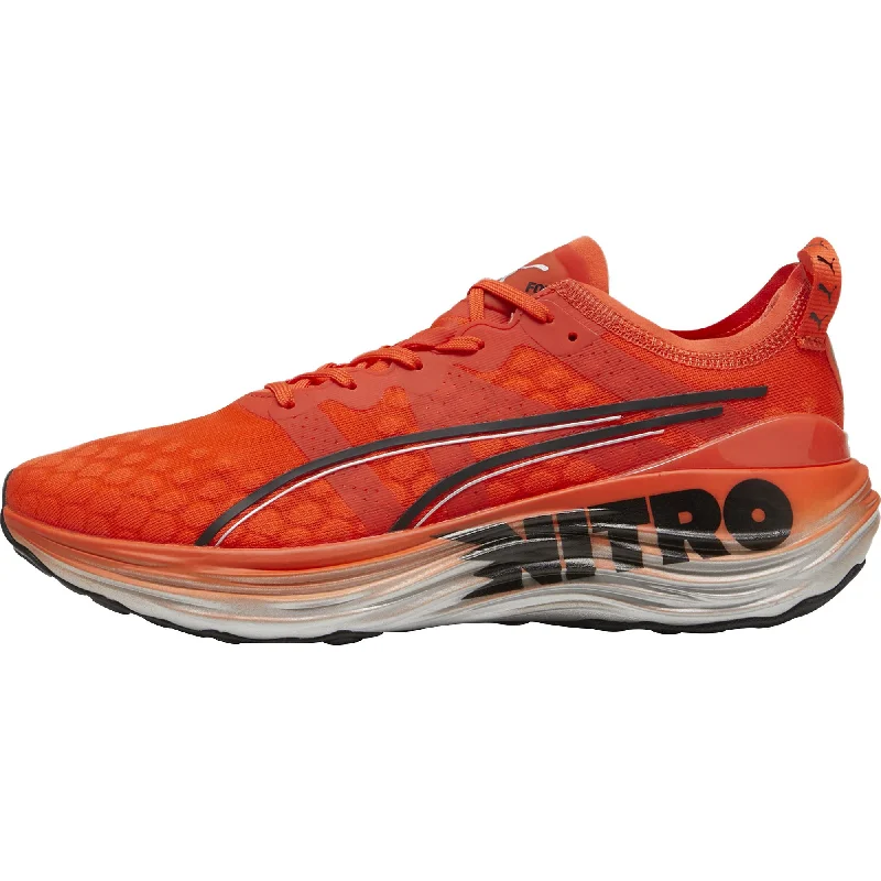 Camping hiking trail drifters-Puma ForeverRun Nitro Mens Running Shoes - Red