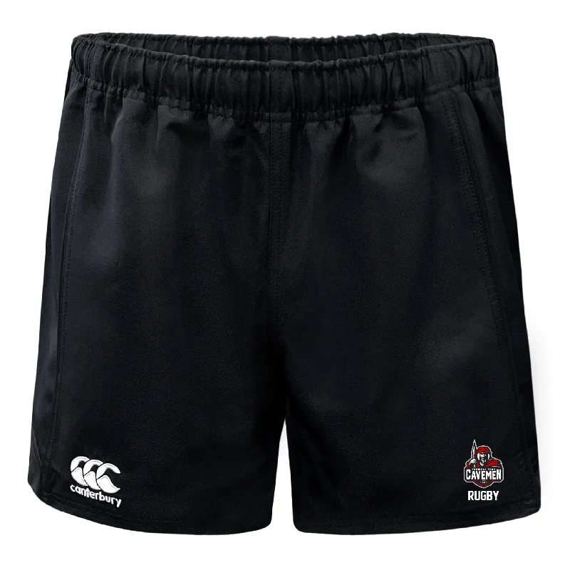 Camping hiking trail perks-American Fork Cavemen Advantage Rugby Shorts by Canterbury