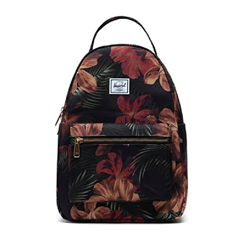 Camping hiking trail flares-Herschel Unisex Tropical Hibiscus 14L Small Backpack - 10502-03897