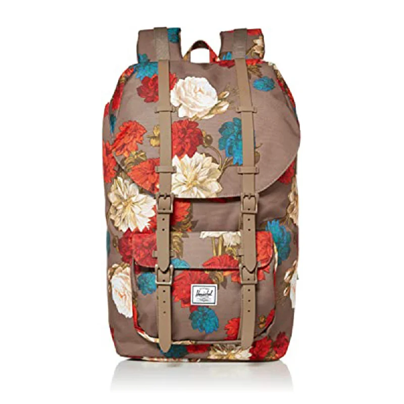 Camping hiking trail vistas-Herschel Unisex Vintage Floral pine Bark 25L Laptop Backpack - 10014-03274