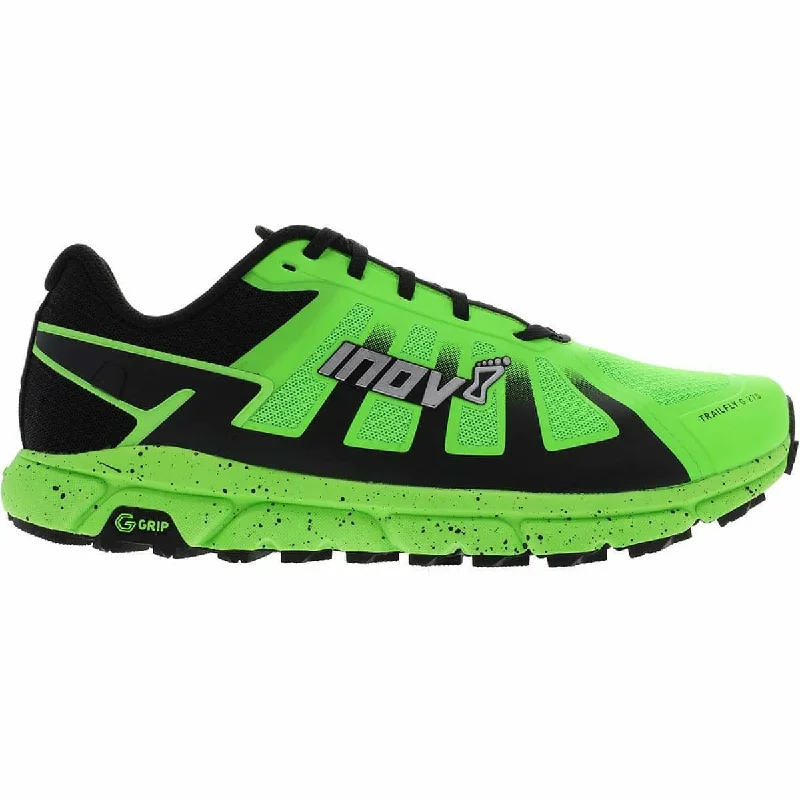 Camping hiking outdoor bloom-Inov8 TrailFly G 270 Mens Trail Running Shoes - Green